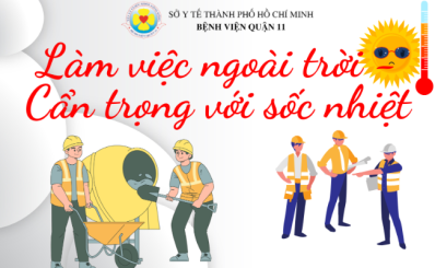 (HCDC)-Làm việc ngoài trời - Cẩn trọng với sốc nhiệt